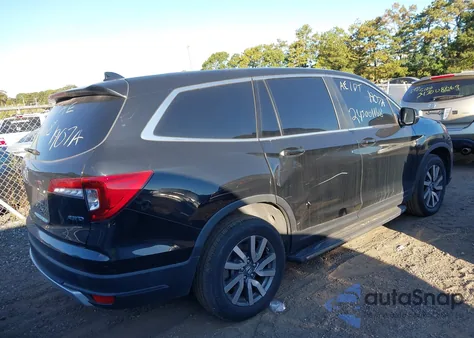 2019 Honda Pilot Ex-L from USA, damaged, VIN 5FNYF6H50KB057520